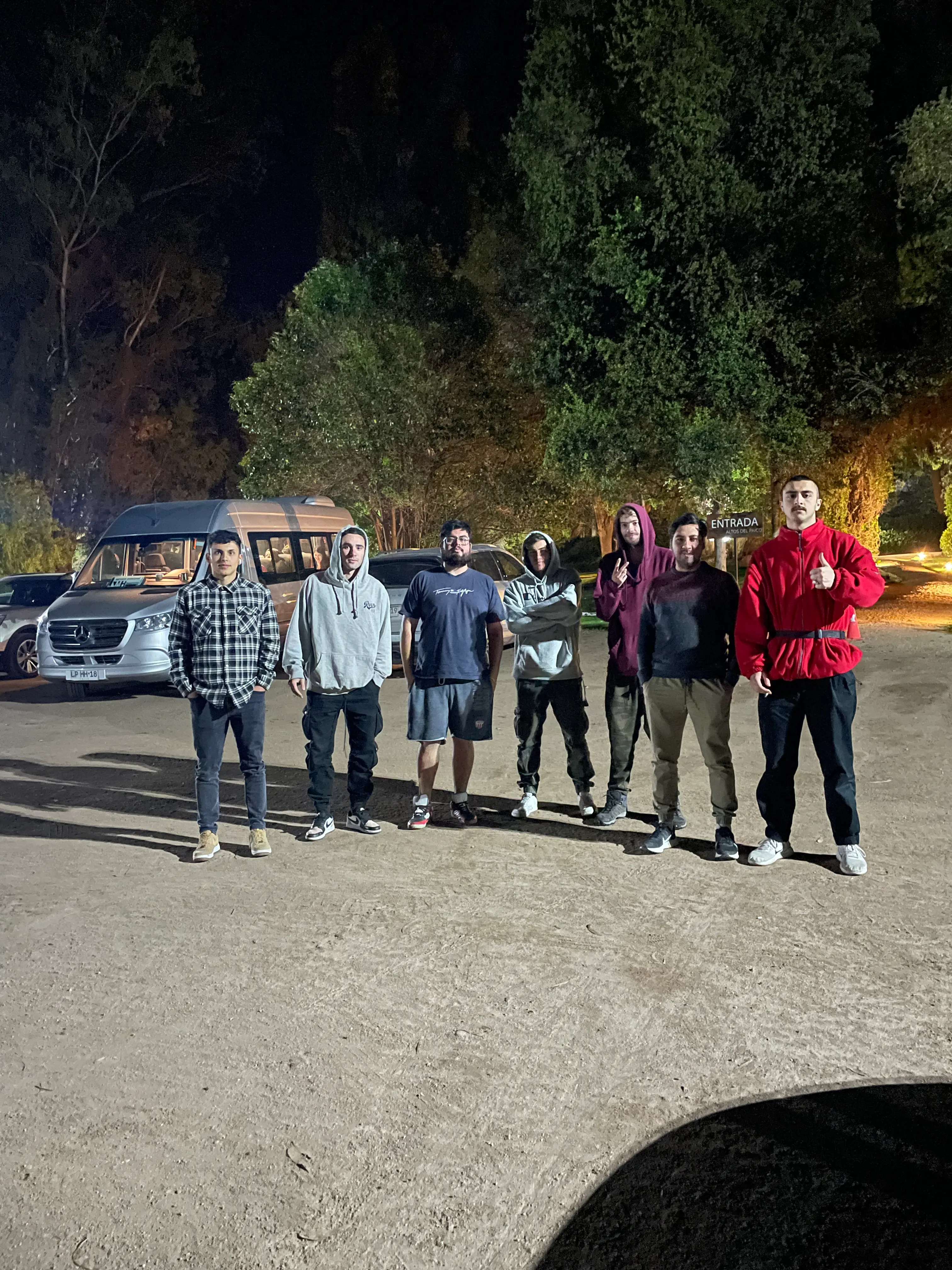 Servicio en terreno durante una celebración